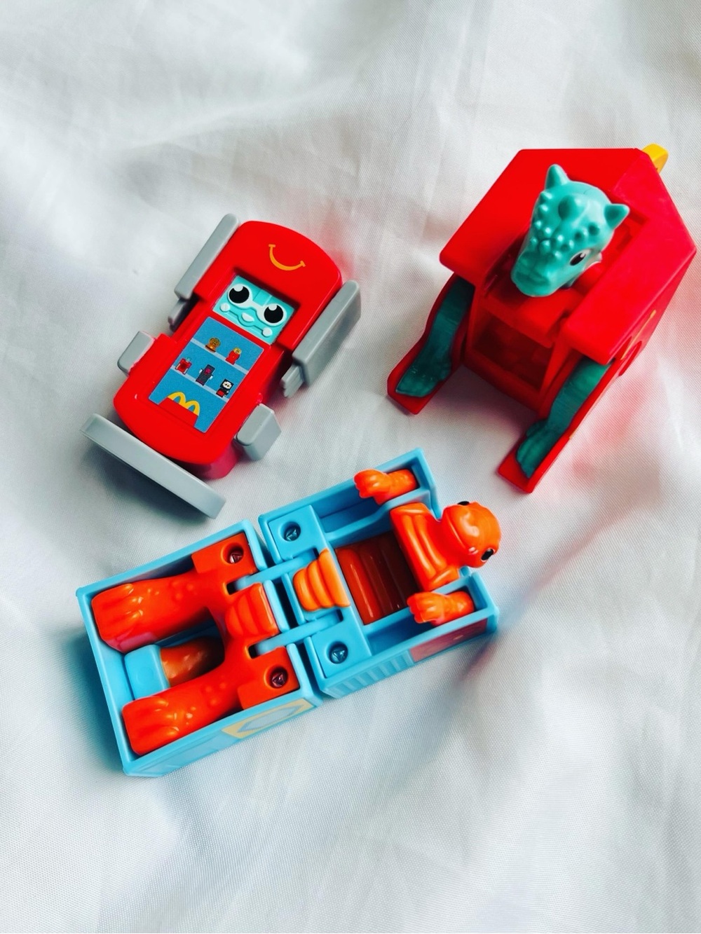 McDonald’s Changeables 2026 Lot of 3 | Happy Meal Dinosaur Nostalgia